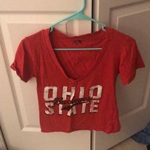 cropped ohio state t-shirt